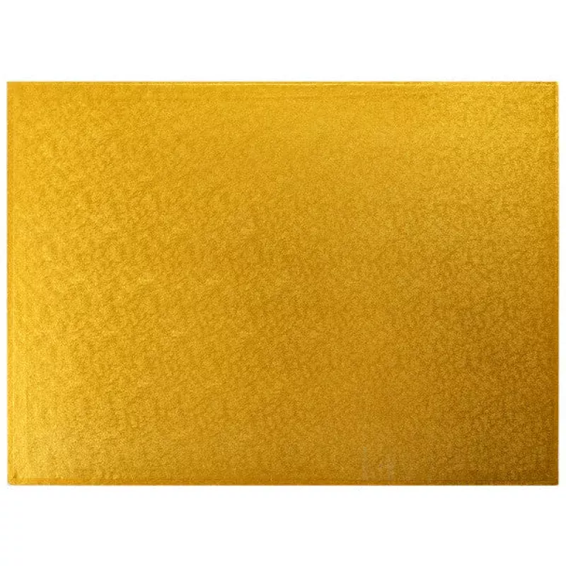 1/2 Sheet Gold Foil Cake Board/Drum