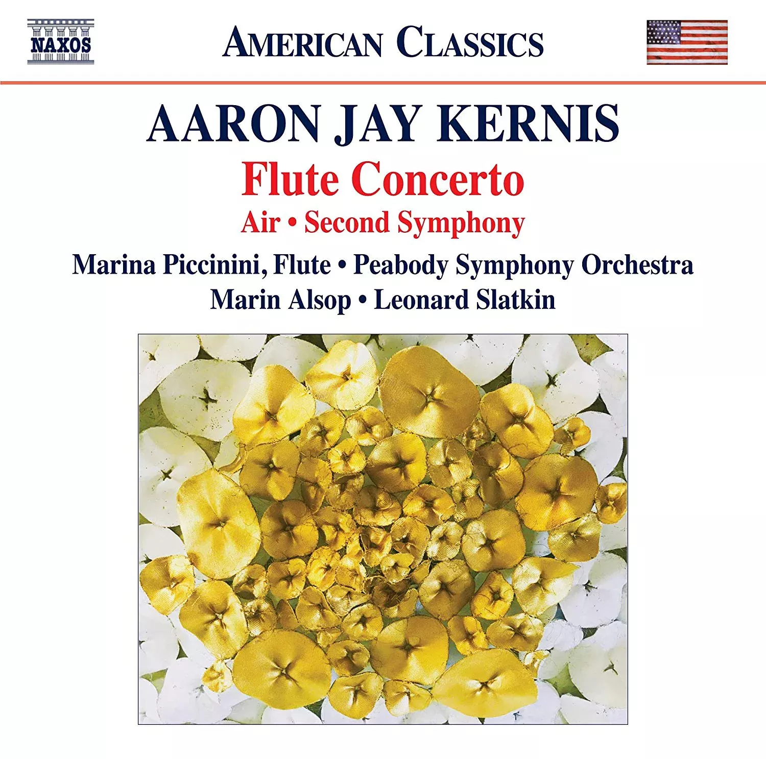 Aaron Jay Kernis: Flute Concerto/Air/Second Symphony