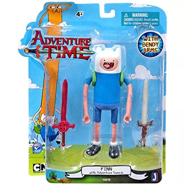 Adventure Time Finn With 2 Swords 5 Inch Action Figure