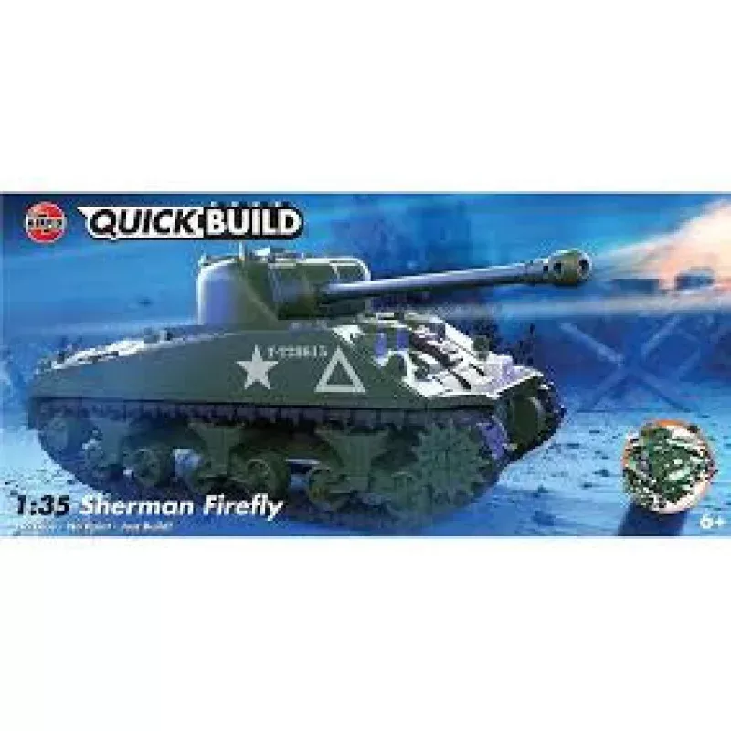 Airfix J6042 QUICKBUILD Scale 1:35 Sherman Firefly