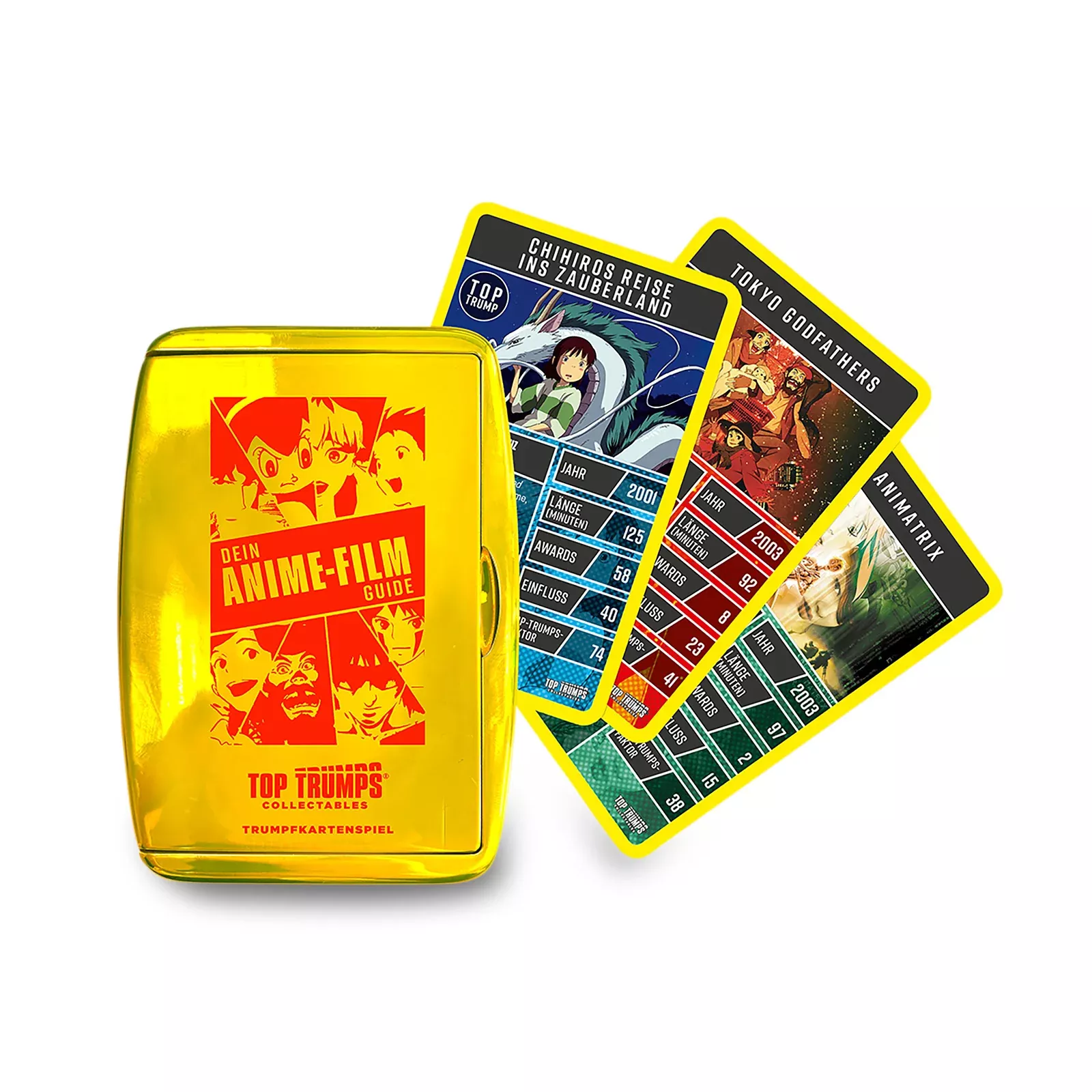 Anime Collectables Top Trumps Playing Cards