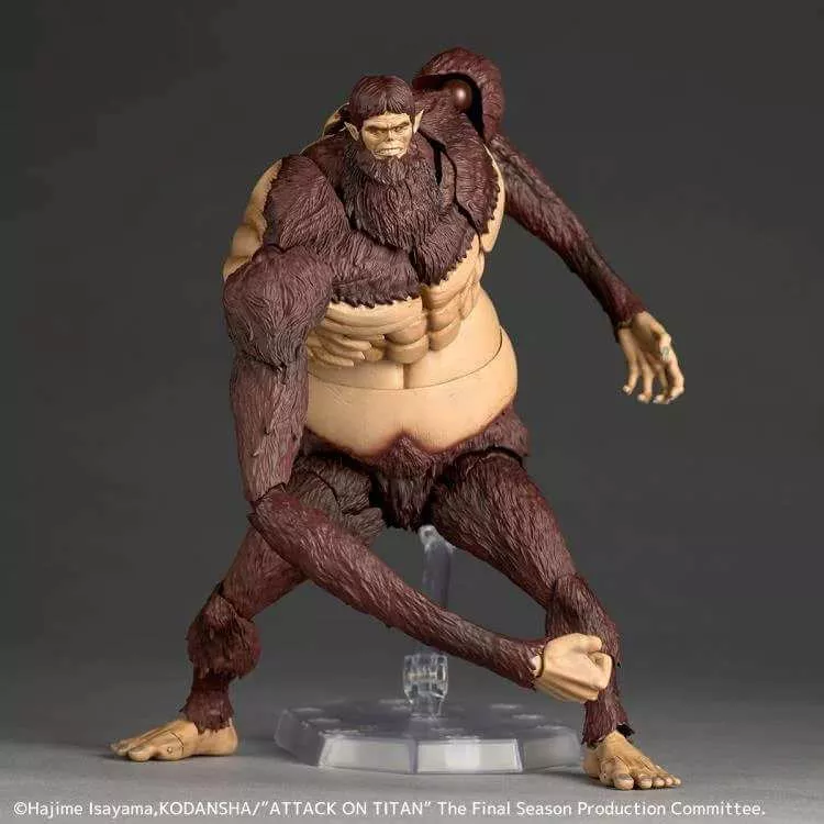 Attack On Titan Revoltech Amazing Yamaguchi Action Figure Beast Titan 17cm