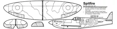Avetek #485 Panel Glider-Spitfire
