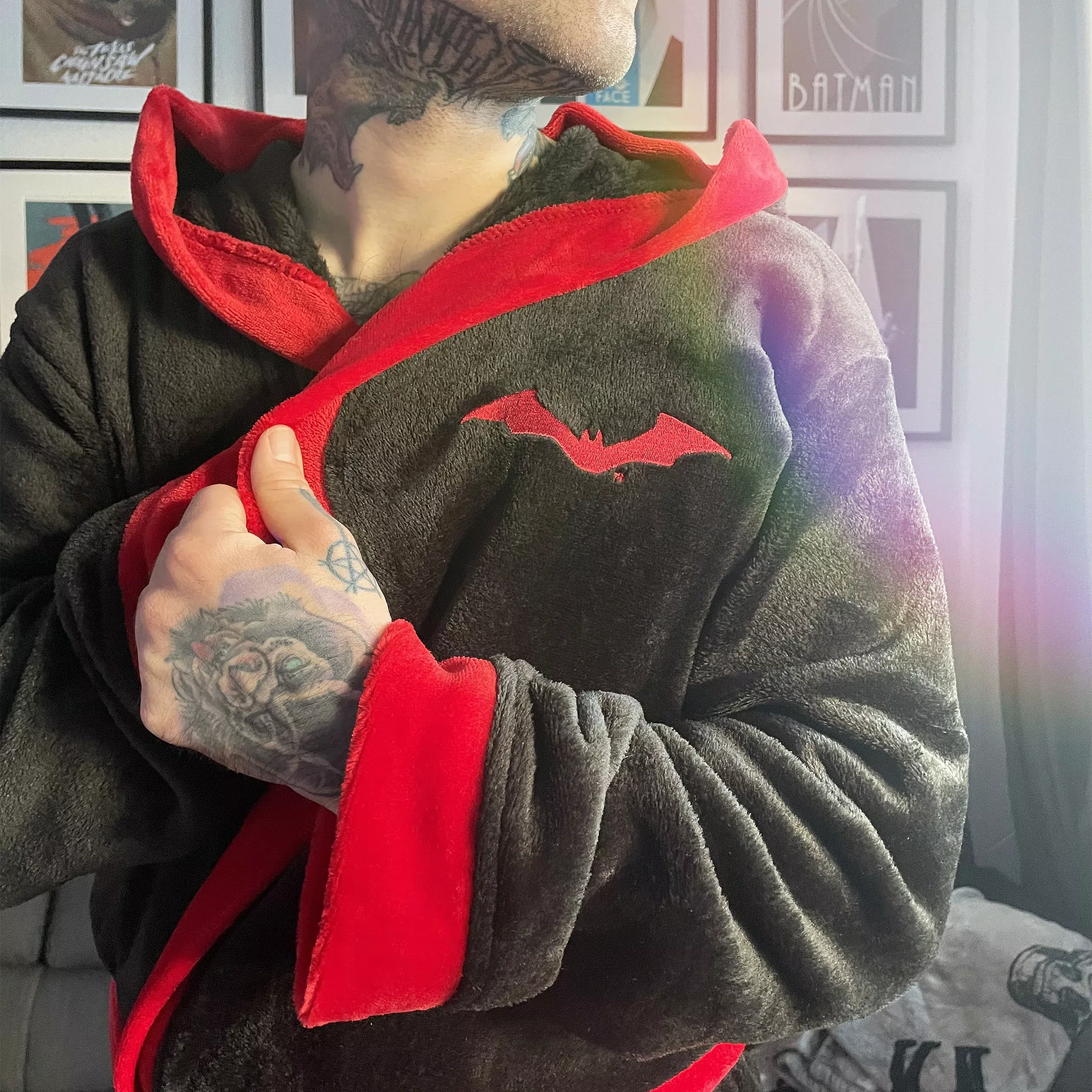 The Batman - Logo Bathrobe
