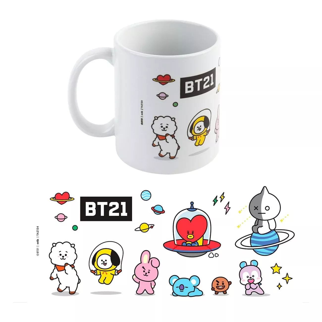 BT21 Mug Universtar 350 ml