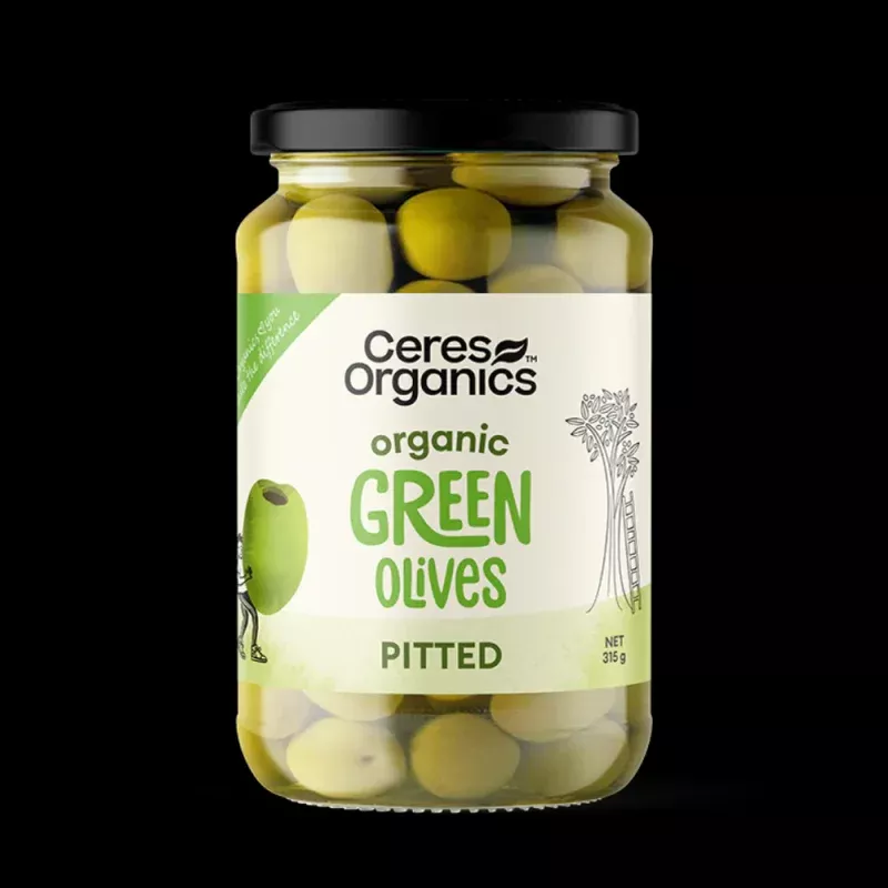Ceres Organics Green Olives