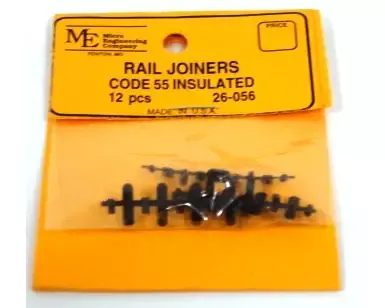 Code 55 Insulated Rail Joiners (12 Pack)