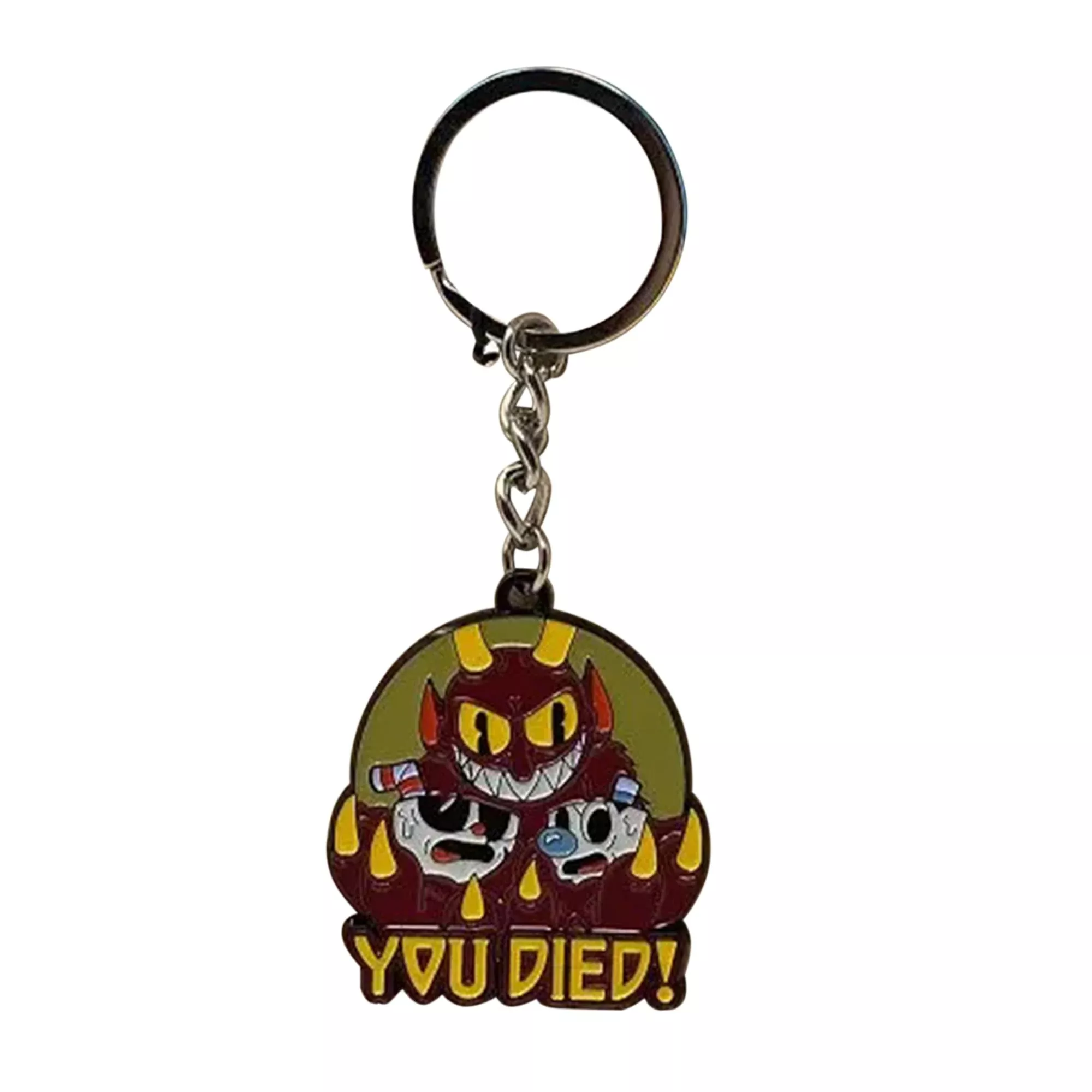 Cuphead Limited Edition "You Died" Key Ring