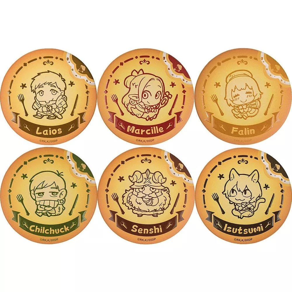 Delicious in Dungeon Pinback Button 6cm Assortment (6)
