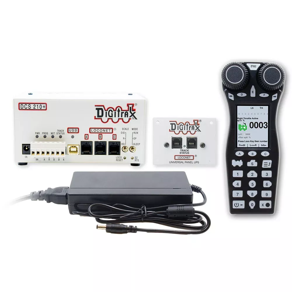 Digitrax EVOX Evolution Express Advanced 5A-8A DCC Starter Set