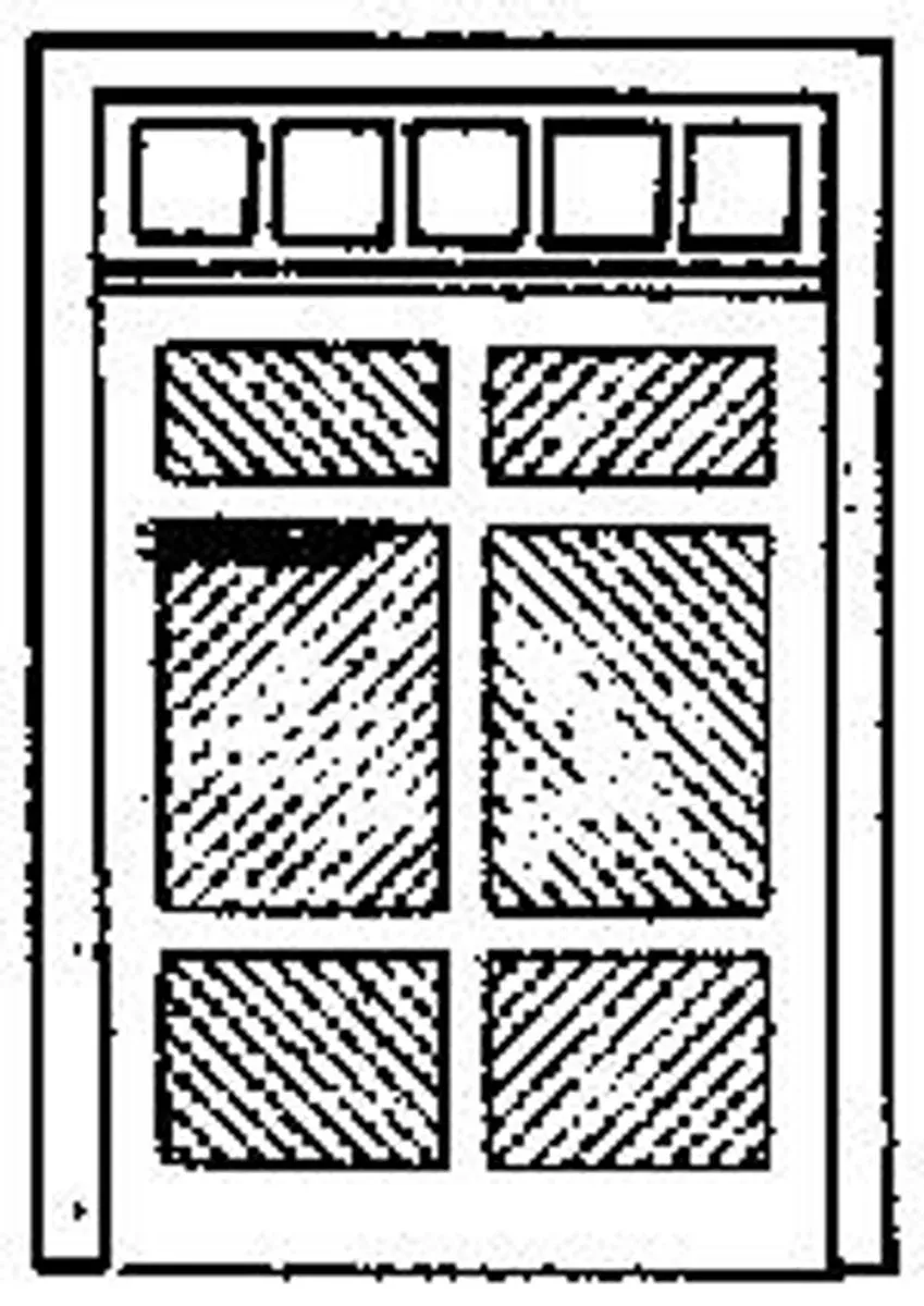 Doors Rio Grande Southern Ophir Station Freight Door (3 Pack)