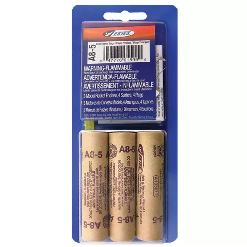 ESTES 1599 A8-5 Model Rocket Engines