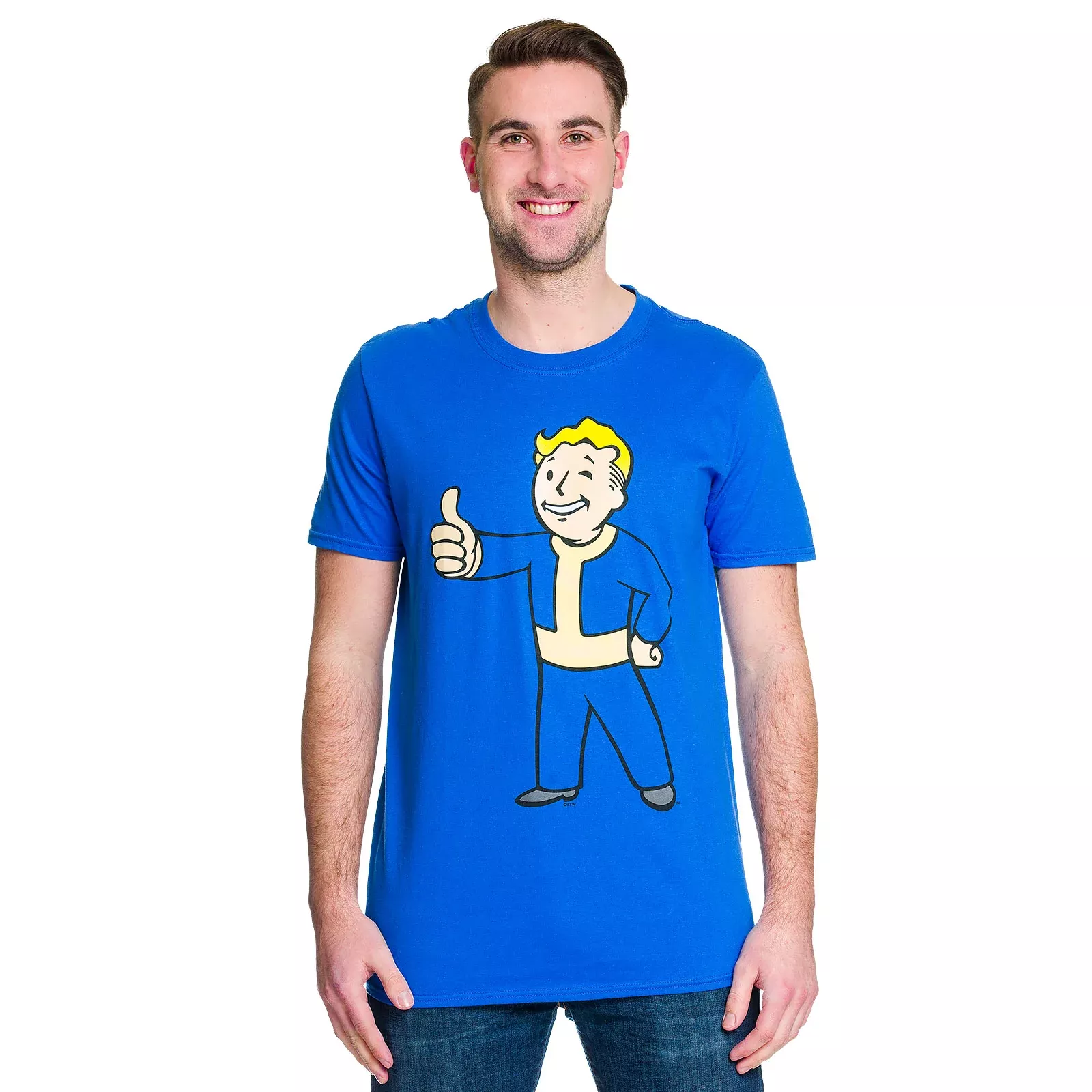 Fallout 4 - Vault Boy T-Shirt blue