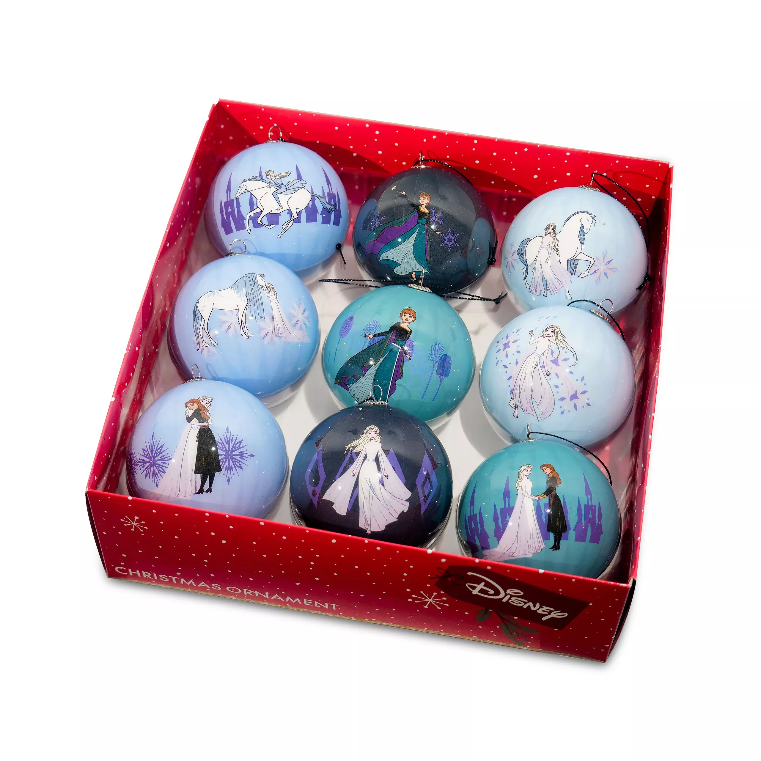 Frozen - Christmas Tree Ornaments Set of 9