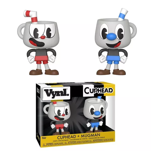 Funko Cuphead Vynl Cuphead Mughead Figure Set