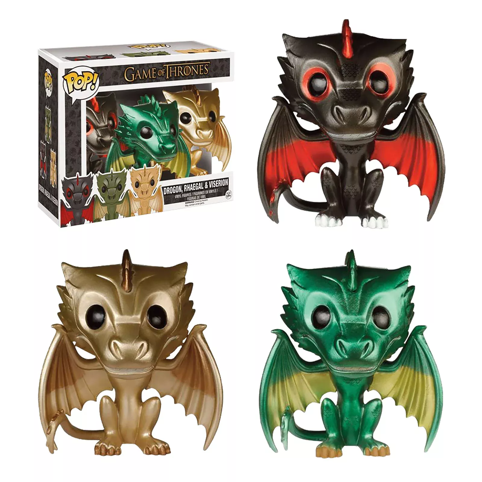 Game of Thrones - Dragon Mini Figures