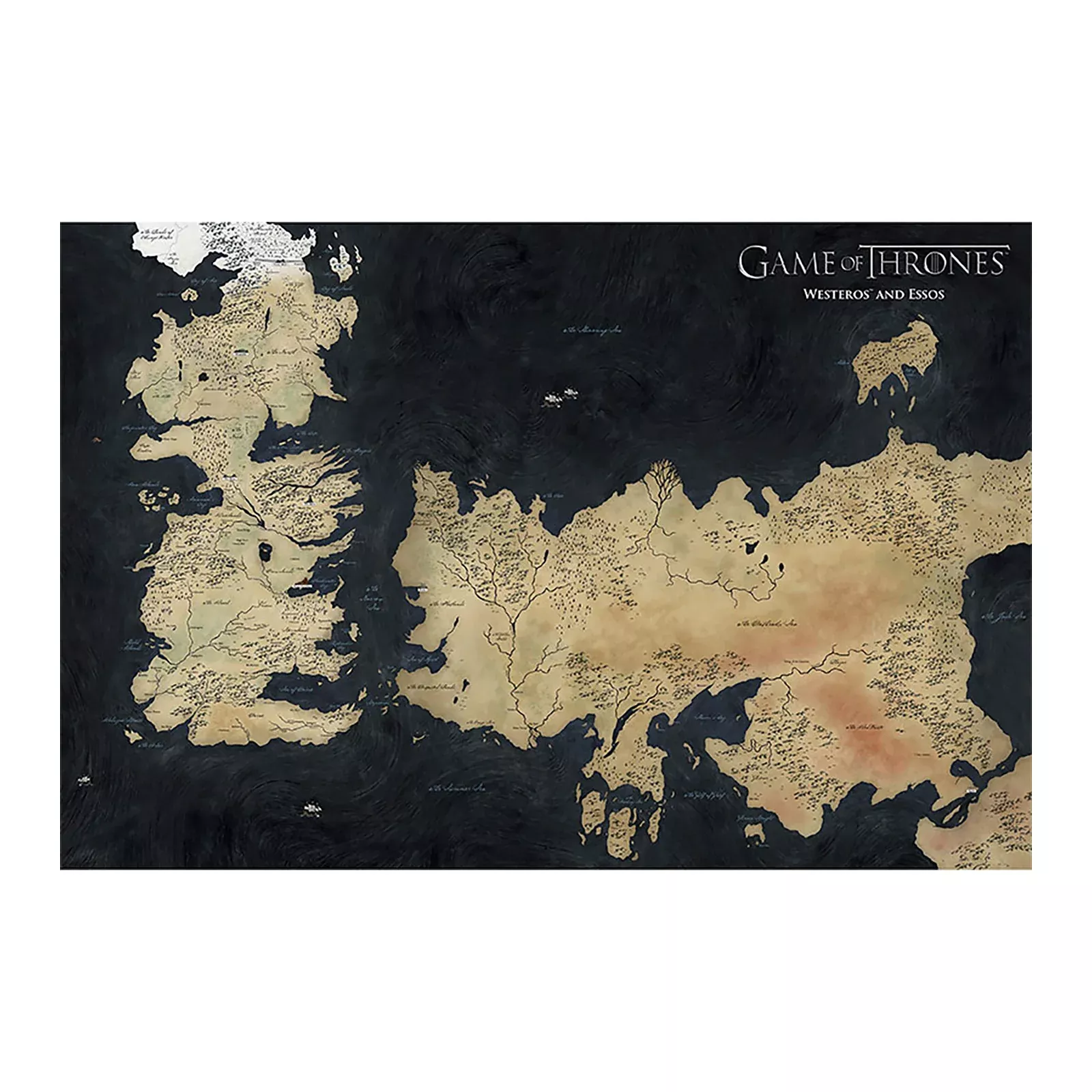 Game of Thrones - Map of Westeros Maxi Poster