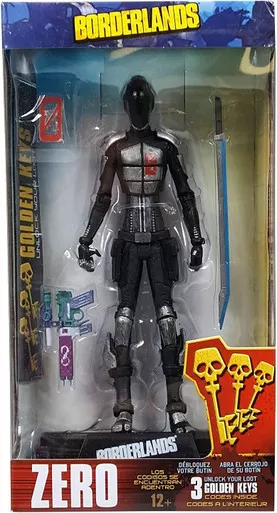 Gearbox 2K Borderlands Zer0 Collectible Action Figure Color Tops McFarlane Toys