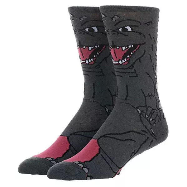 Godzilla Character Collection 1 Pair Of Socks