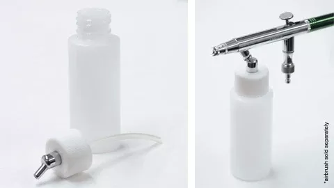 Grex CP60-1 60mL Plastic Bottle with Siphon