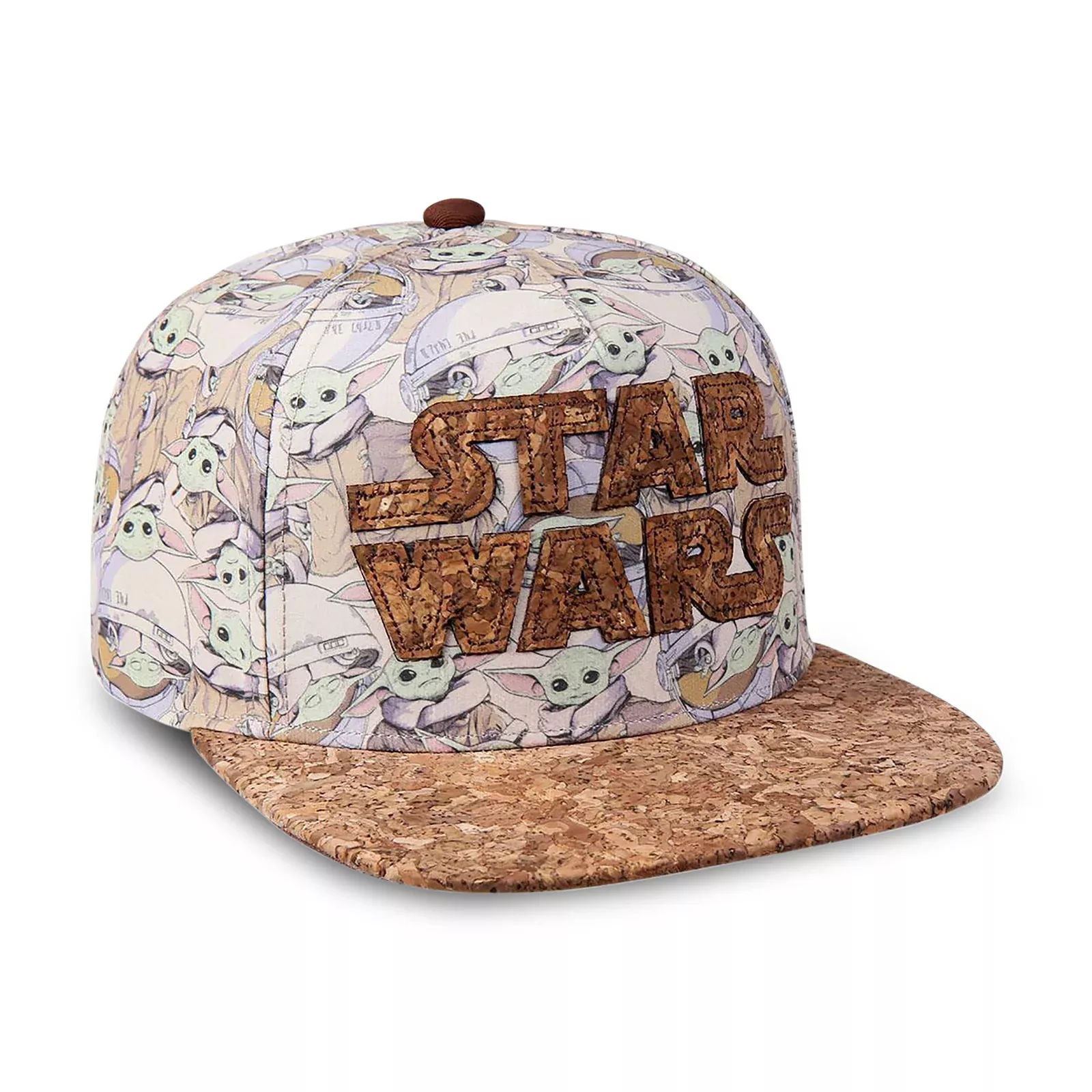 Grogu Snapback Cap Cork - Star Wars The Mandalorian