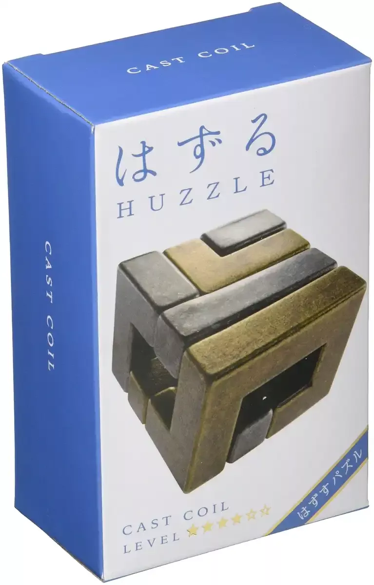 Hanayama Huzzle Cast Coil [Difficulty Level 4]