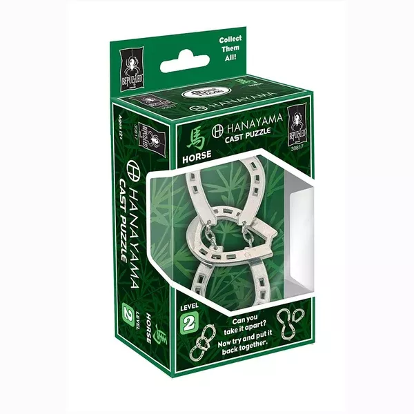 Hanayama Level 2 Horse Cast Puzzle