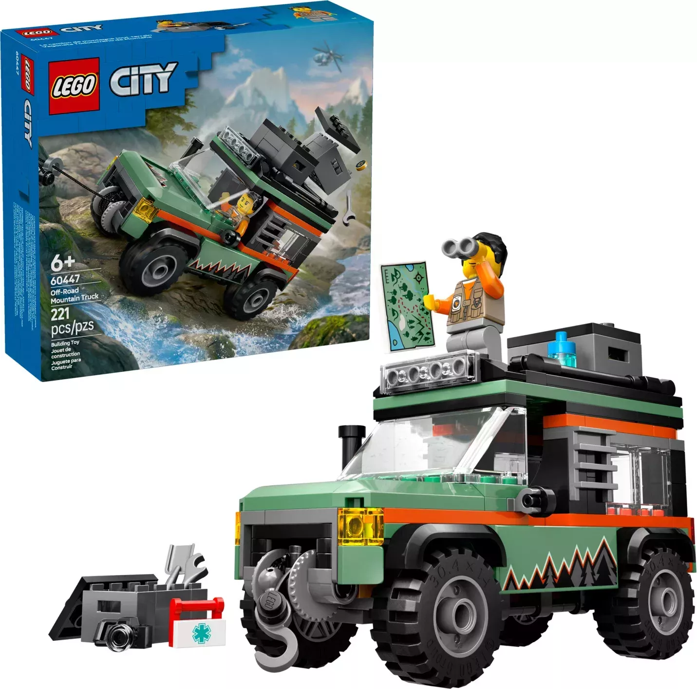 LEGO City 60447Great Vehicles Off-Road 4×4 Mountain Truck