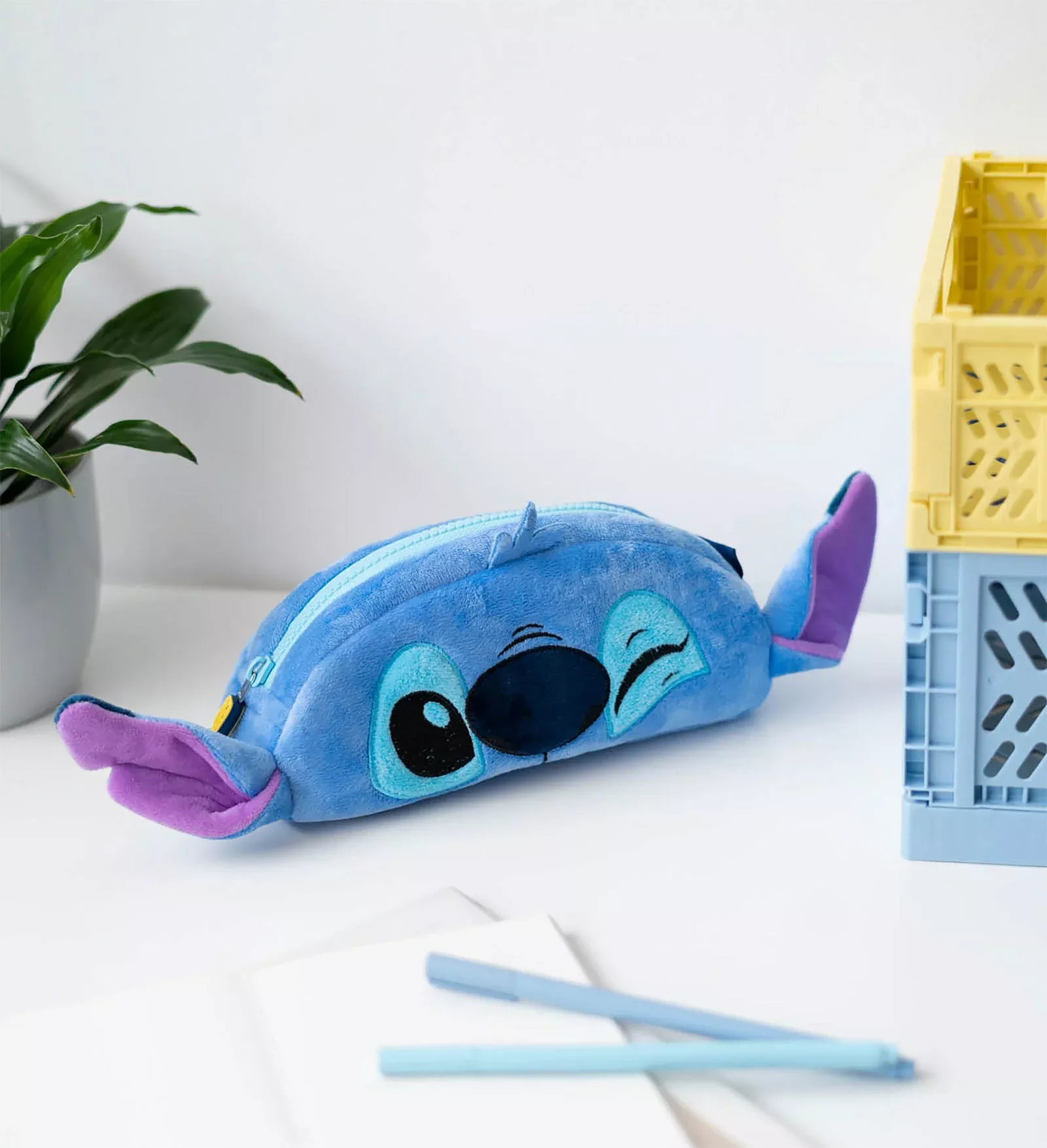 Lilo & Stitch - Plush pencil case Stitch