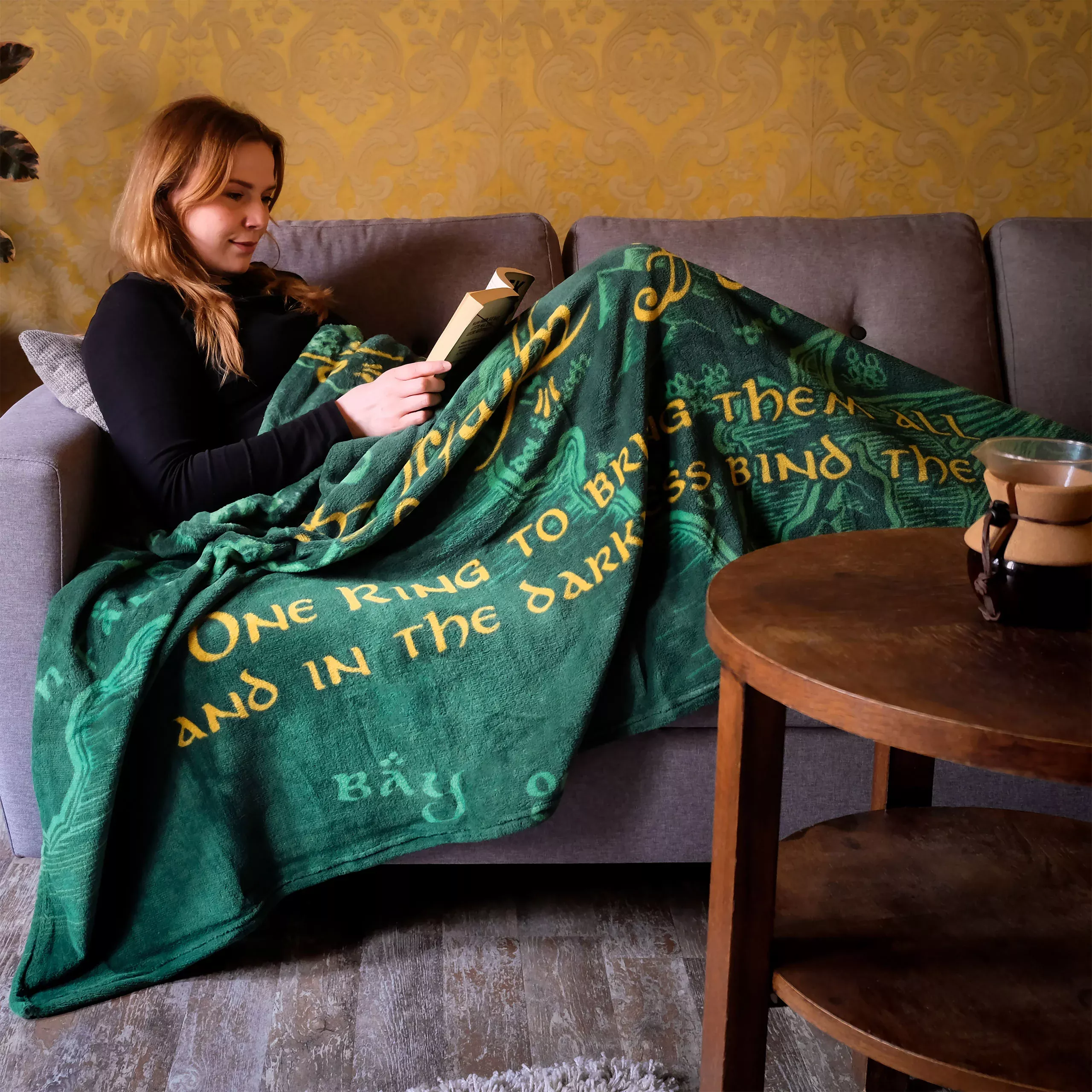 The Lord of the Rings - The One Ring Fleece Blanket