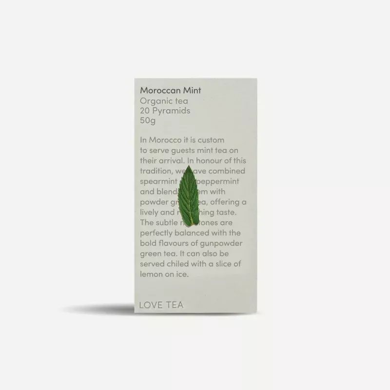 Love Tea Moroccan Mint Tea Bags