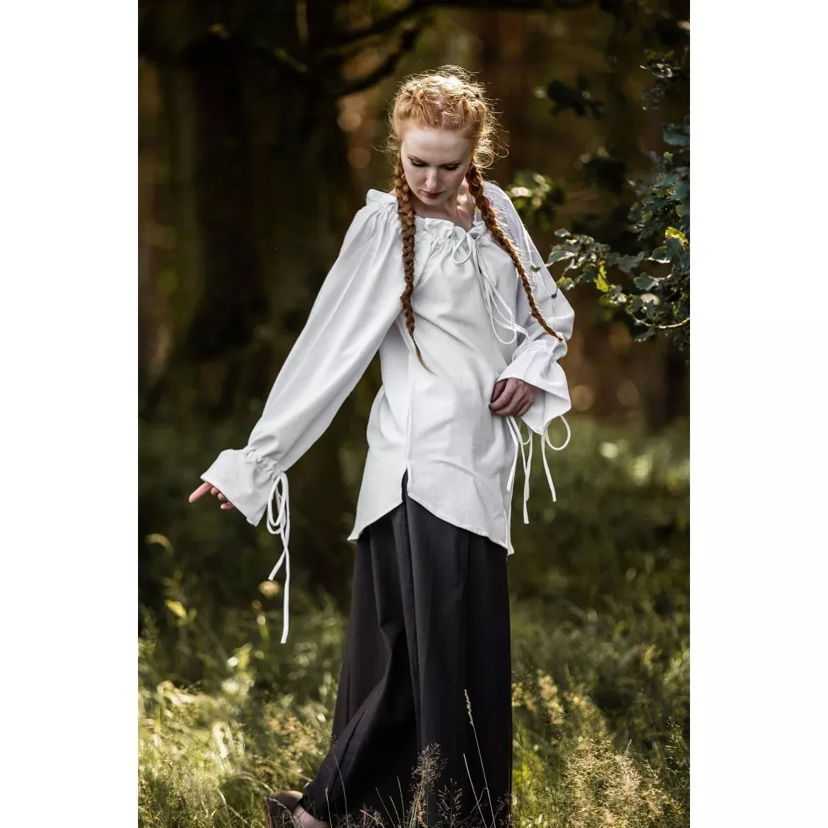Medieval Blouse Morgan white