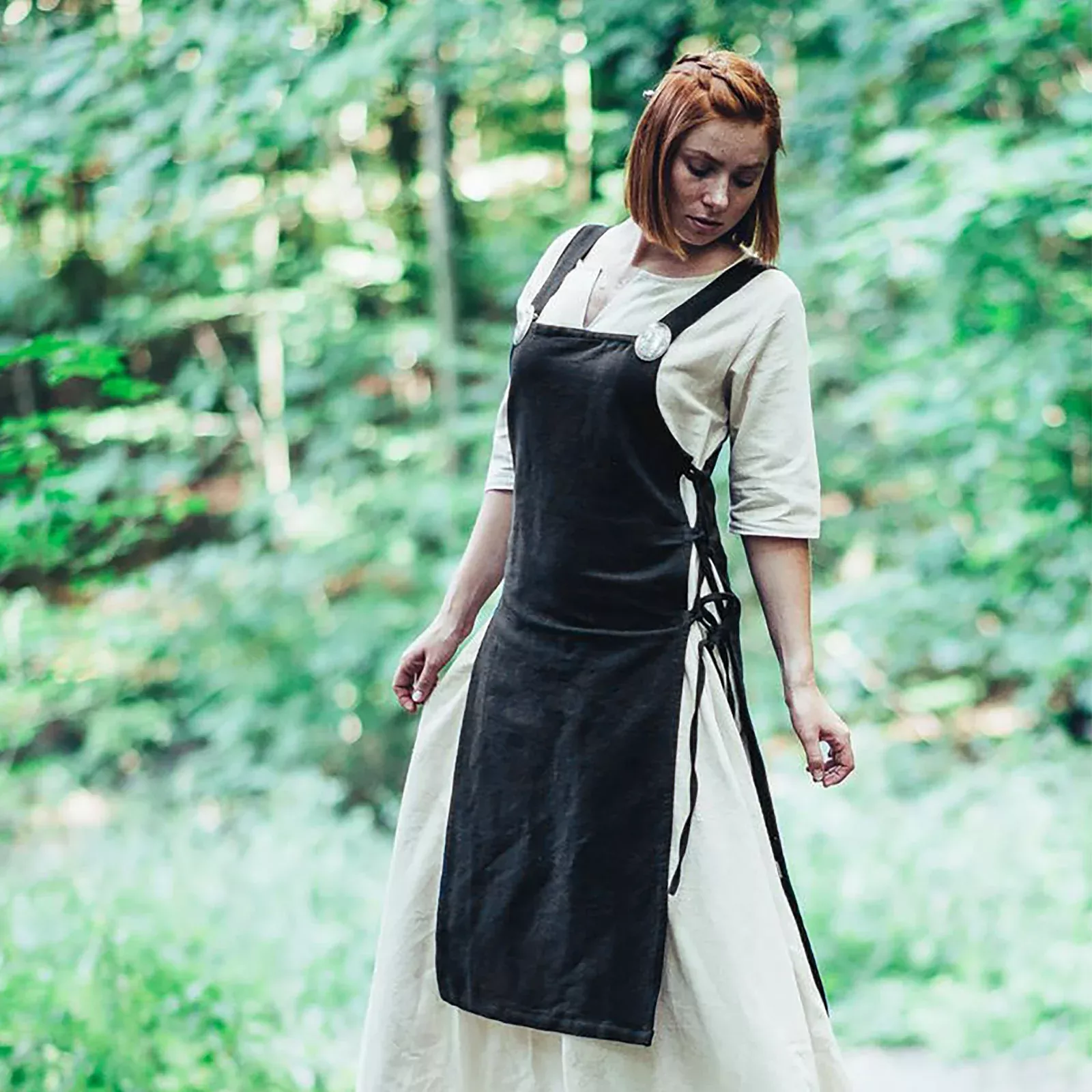 Medieval Surcoat Aleiga Black