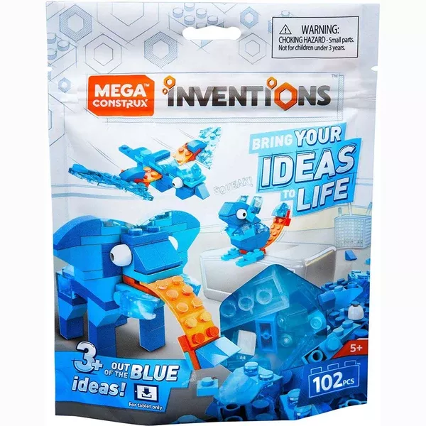 Mega Construx Inventions Blues Color Pack Building Set