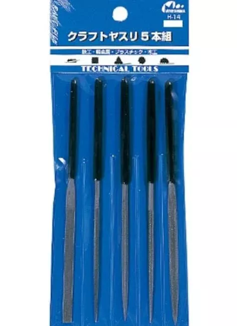 MINESHIMA Craft File 5Pcs H-14