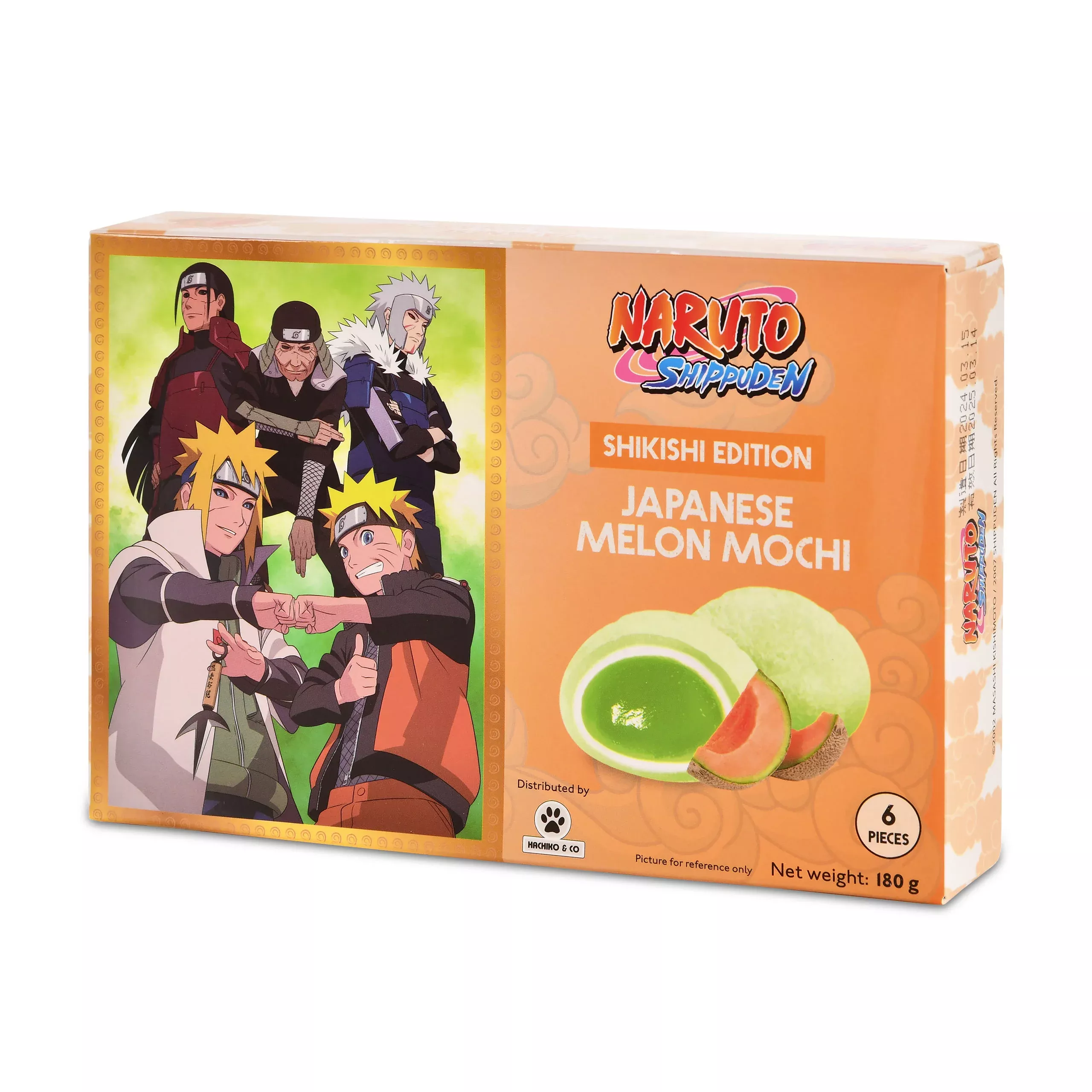 Naruto and Kakashi Mochi Melon