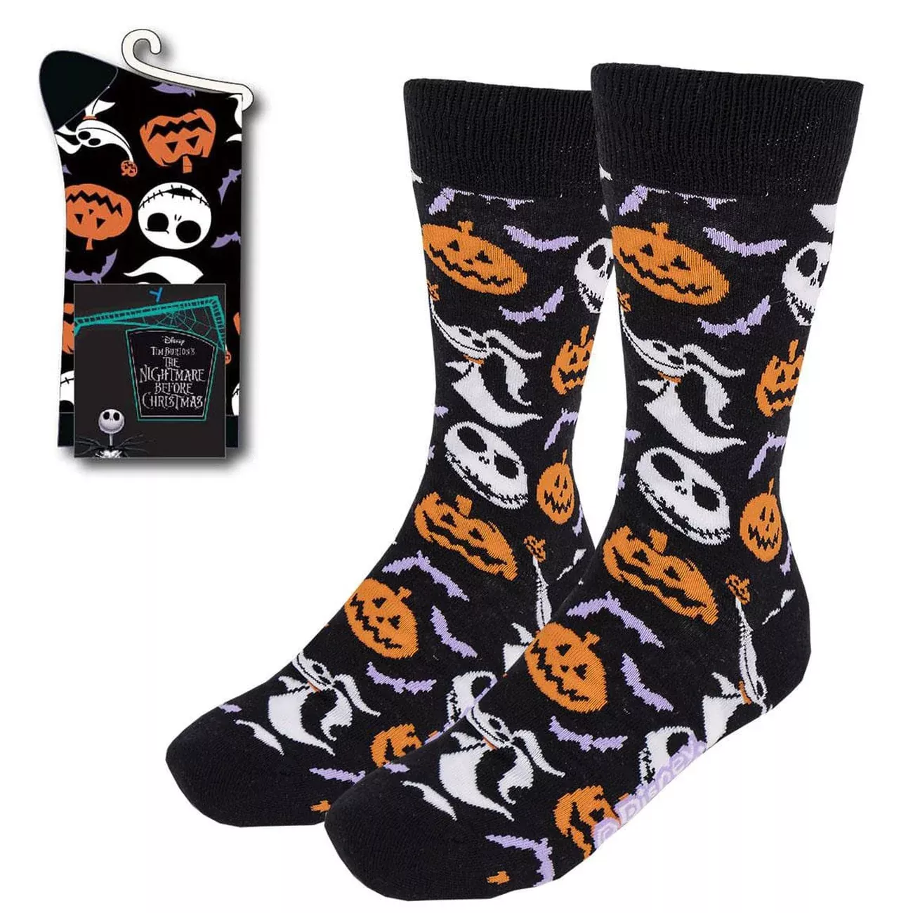 Nightmare Before Christmas Socks Patchwork 38-45