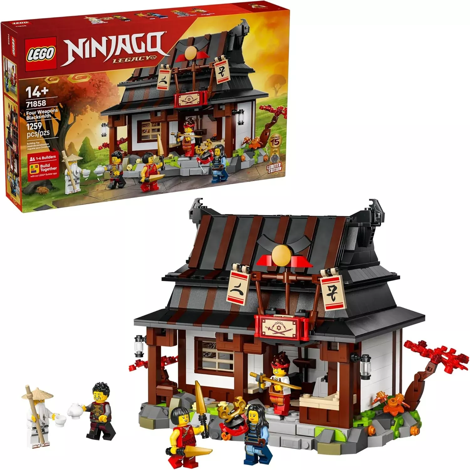 Ninjago Four Weapons Blacksmith 15th Anniversary