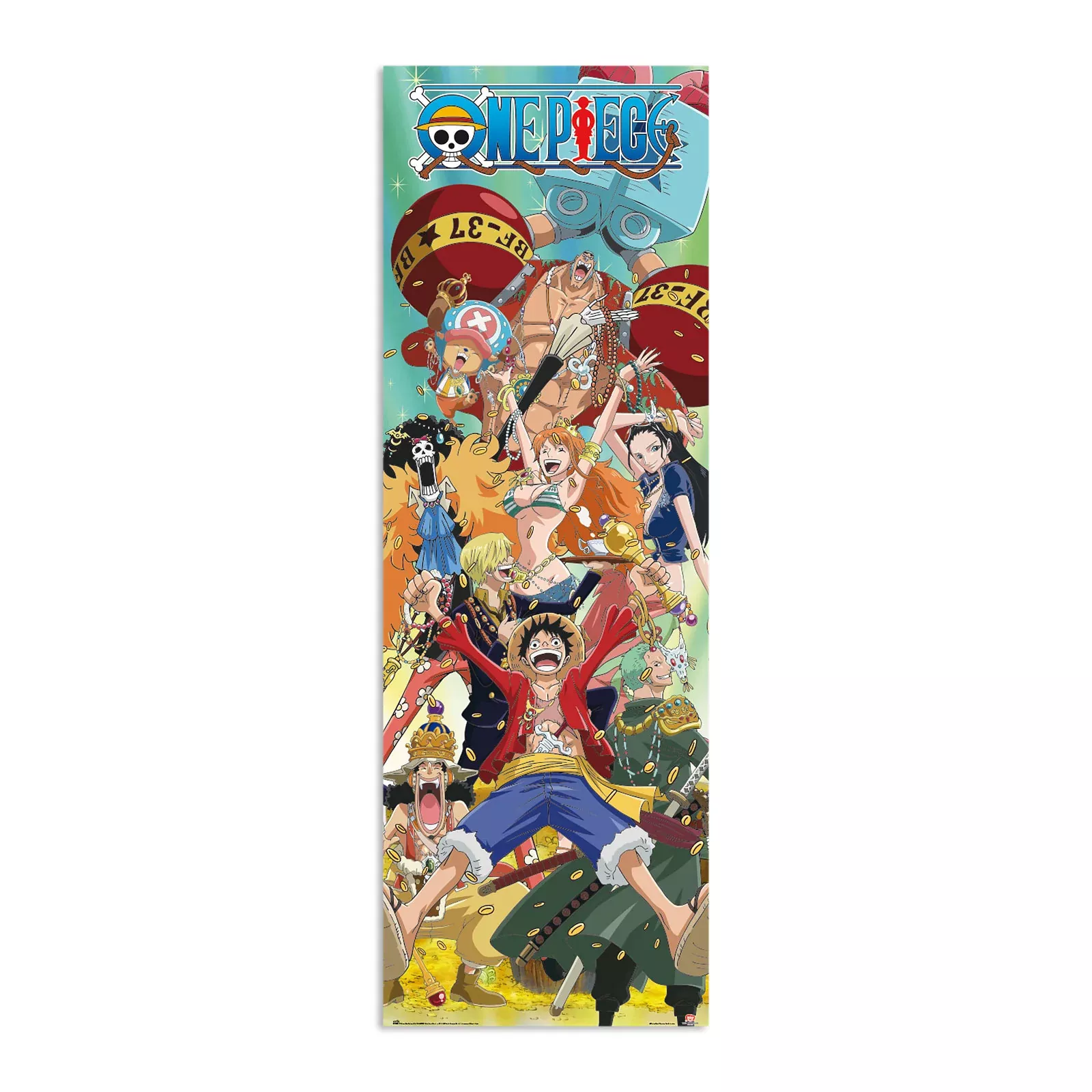 One Piece - Straw Hat Crew Door Poster