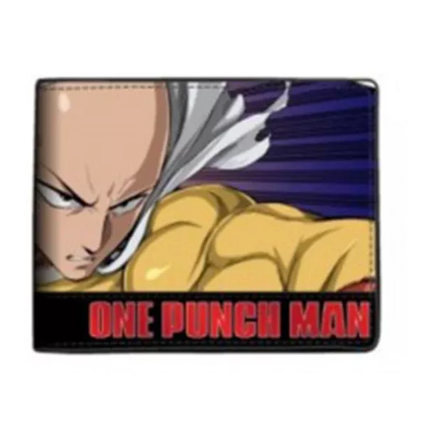 One Punch Man Close Up Bi-Fold Wallet
