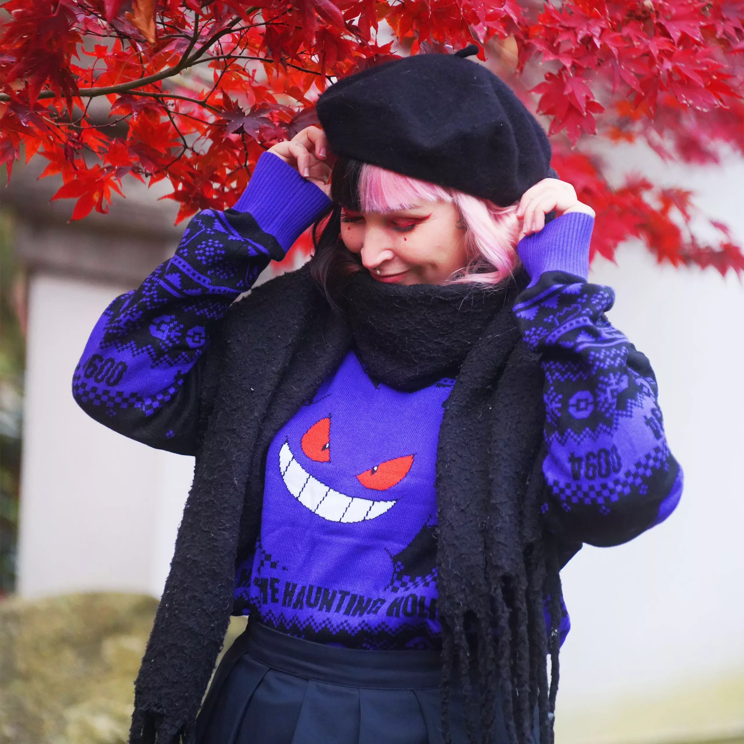 Pokemon - Gengar Knit Sweater