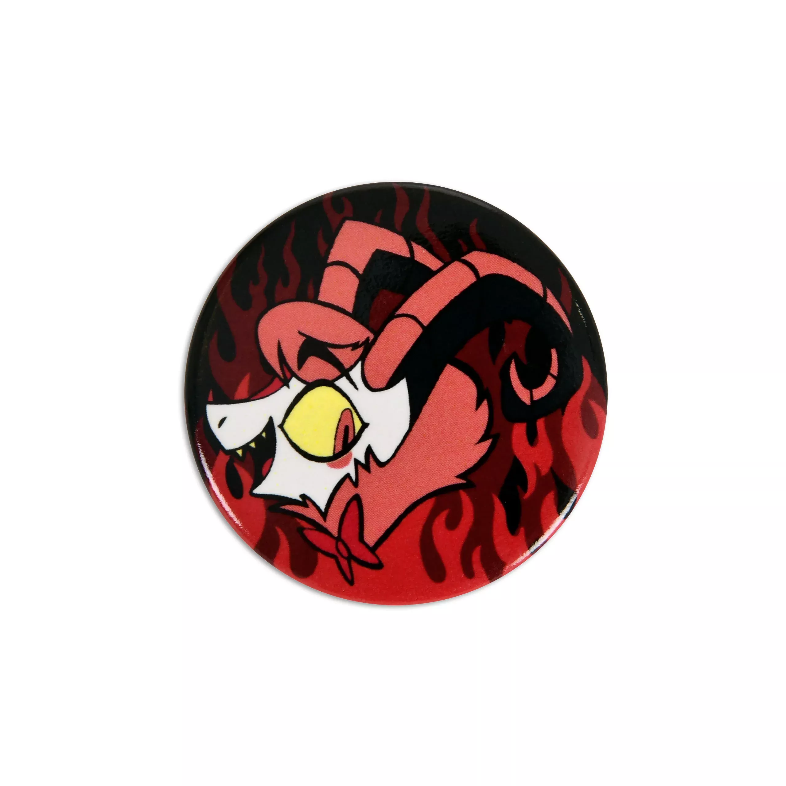 Razzle Button for Hazbin Hotel Fans