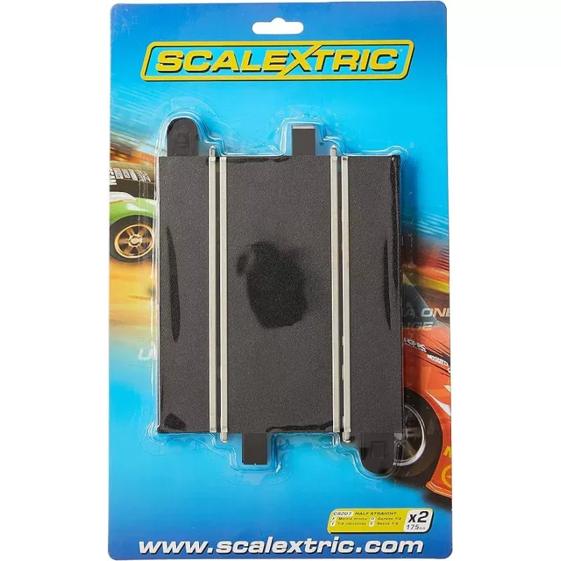 Scalextric C8207 Track Half Straight 6.75 inches