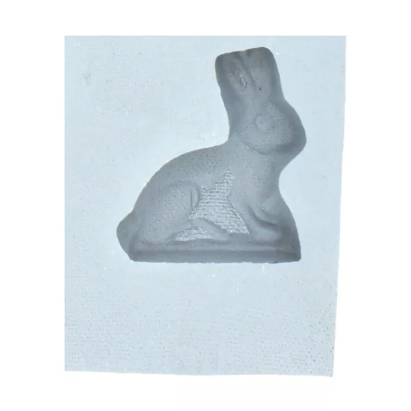 Small Rabbit Rubber Mint Mold|Single Section&Full Sheet