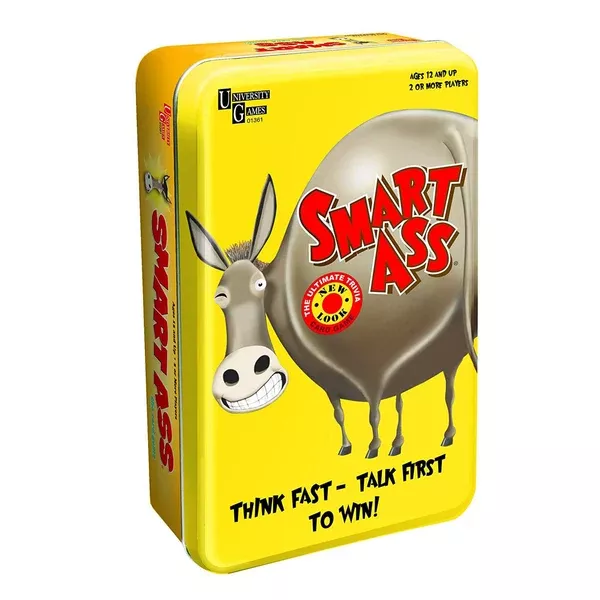 Smart Ass Tin The Card Game
