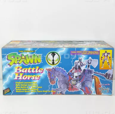 Spawn Battle Horse Includes Special Edition Medieval Spawn NEW