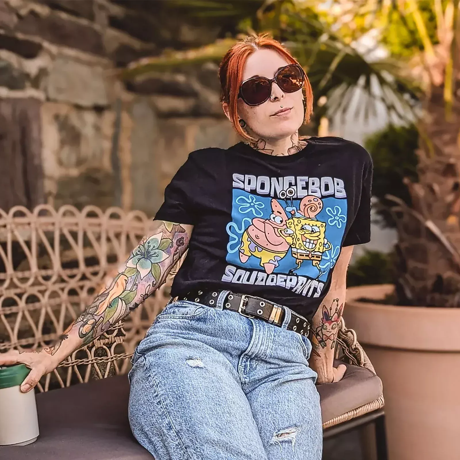 SpongeBob - Friends T-Shirt black