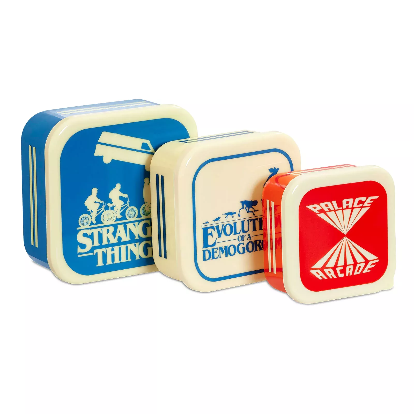 Stranger Things - Silhouettes Retro Lunchbox Set of 3