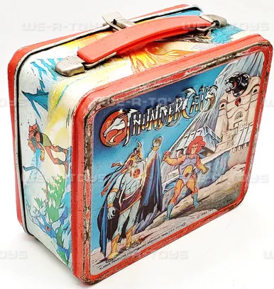 Thundercats Metal Lunch Box Aladdin Industries 1985 USED