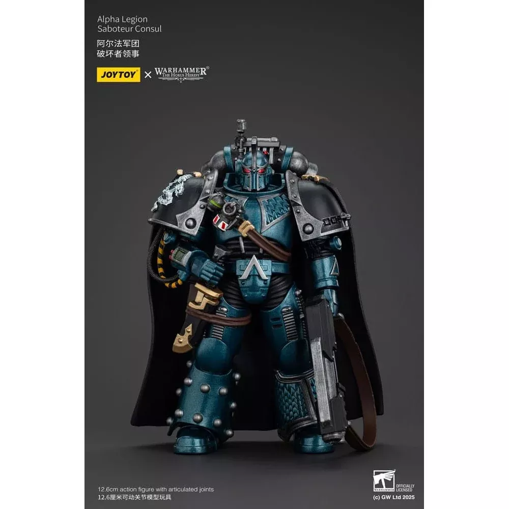 Warhammer The Horus Heresy Action Figure Alpha Legion Saboteur Consul 20cm